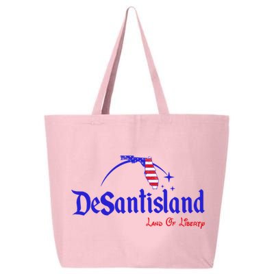 Desantisland Land Of Liberty Florida American Flag 25L Jumbo Tote