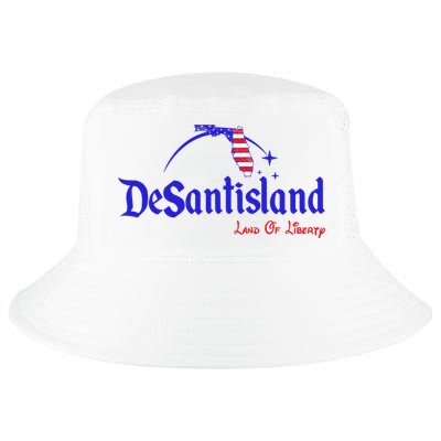 Desantisland Land Of Liberty Florida American Flag Cool Comfort Performance Bucket Hat