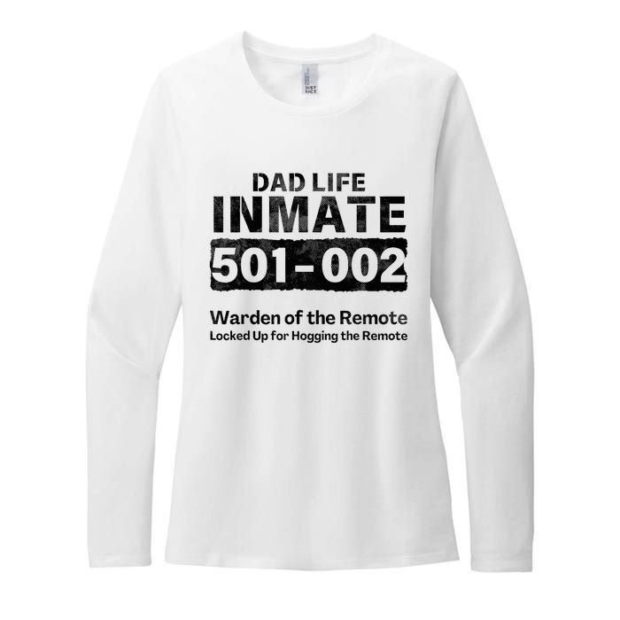 Dad Life Prisoner Inmate Funny Jail Halloween Costume Womens CVC Long Sleeve Shirt