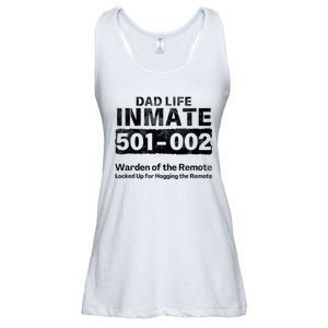 Dad Life Prisoner Inmate Funny Jail Halloween Costume Ladies Essential Flowy Tank