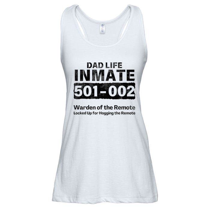 Dad Life Prisoner Inmate Funny Jail Halloween Costume Ladies Essential Flowy Tank