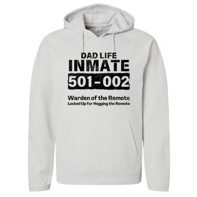 Dad Life Prisoner Inmate Funny Jail Halloween Costume Performance Fleece Hoodie