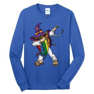 Dabbing Lgbt Poncho Nurse Halloween Meaningful Gift Tall Long Sleeve T-Shirt