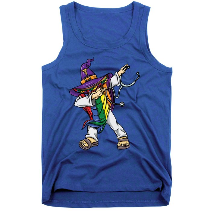 Dabbing Lgbt Poncho Nurse Halloween Meaningful Gift Tank Top