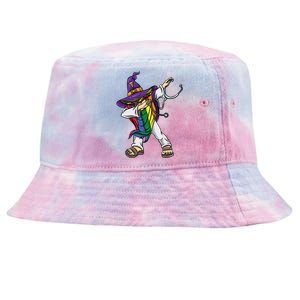 Dabbing Lgbt Poncho Nurse Halloween Meaningful Gift Tie-Dyed Bucket Hat