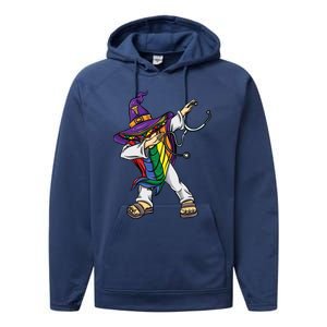 Dabbing Lgbt Poncho Nurse Halloween Meaningful Gift Performance Fleece Hoodie