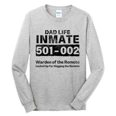 Dad Life Prisoner Inmate Jail Halloween Costume Tall Long Sleeve T-Shirt