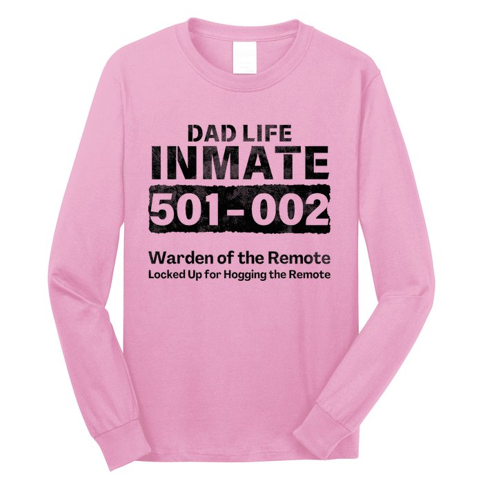 Dad Life Prisoner Inmate Jail Halloween Costume Long Sleeve Shirt