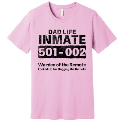 Dad Life Prisoner Inmate Jail Halloween Costume Premium T-Shirt