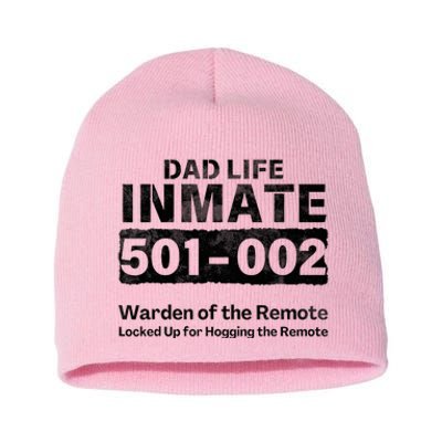 Dad Life Prisoner Inmate Jail Halloween Costume Short Acrylic Beanie