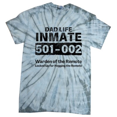 Dad Life Prisoner Inmate Jail Halloween Costume Tie-Dye T-Shirt