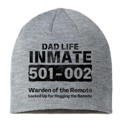 Dad Life Prisoner Inmate Jail Halloween Costume Sustainable Beanie