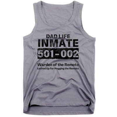 Dad Life Prisoner Inmate Jail Halloween Costume Tank Top