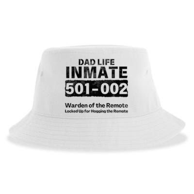 Dad Life Prisoner Inmate Jail Halloween Costume Sustainable Bucket Hat