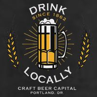 Drink Locally Portland Or Craft Beer Brewery Hat