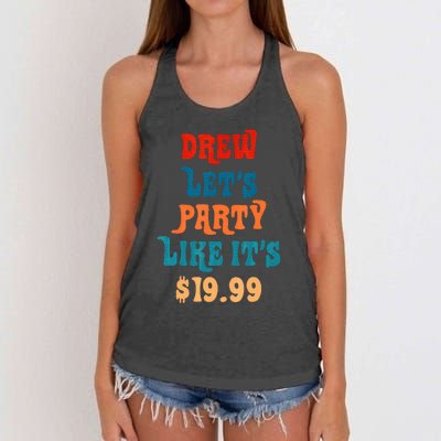 Drew LetS Party Like ItS $19.99 Women's Knotted Racerback Tank