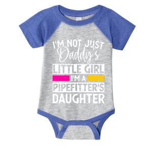 Daddys Little Pipefitter Daughter Gag Gift Piping Cute Gift Infant Baby Jersey Bodysuit