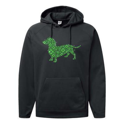 Dog Lucky Patrick Day Performance Fleece Hoodie