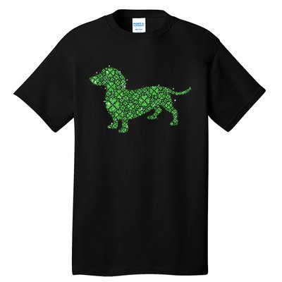 Dog Lucky Patrick Day Tall T-Shirt