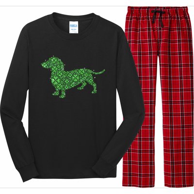 Dog Lucky Patrick Day Long Sleeve Pajama Set