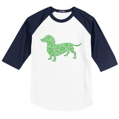 Dog Lucky Patrick Day Baseball Sleeve Shirt