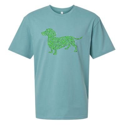 Dog Lucky Patrick Day Sueded Cloud Jersey T-Shirt