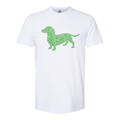 Dog Lucky Patrick Day Softstyle CVC T-Shirt