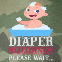 Diaper Loading Please Wait Legacy Tie Dye Trucker Hat
