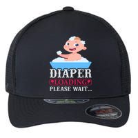 Diaper Loading Please Wait Flexfit Unipanel Trucker Cap