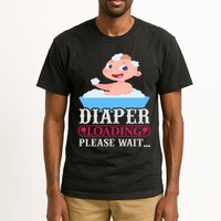 Diaper Loading Please Wait Tall T-Shirt
