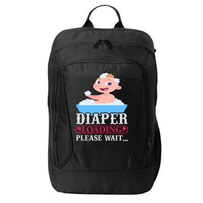 Diaper Loading Please Wait City Backpack