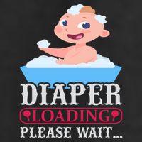 Diaper Loading Please Wait 25L Jumbo Tote
