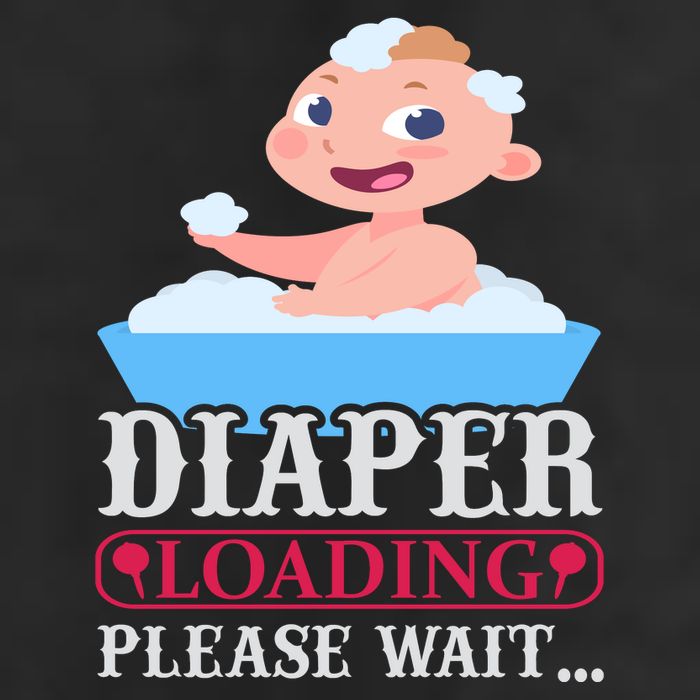 Diaper Loading Please Wait 25L Jumbo Tote