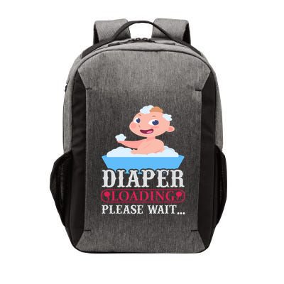 Diaper Loading Please Wait Vector Backpack