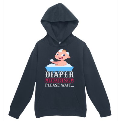 Diaper Loading Please Wait Urban Pullover Hoodie