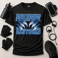 Detroit Lion Roar Restored Cooling Performance Crew T-Shirt