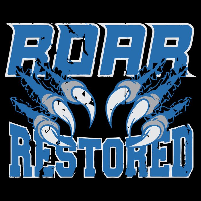 Detroit Lion Roar Restored Cooling Performance Crew T-Shirt