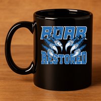 Detroit Lion Roar Restored 11oz C Handle Ceramic Mug
