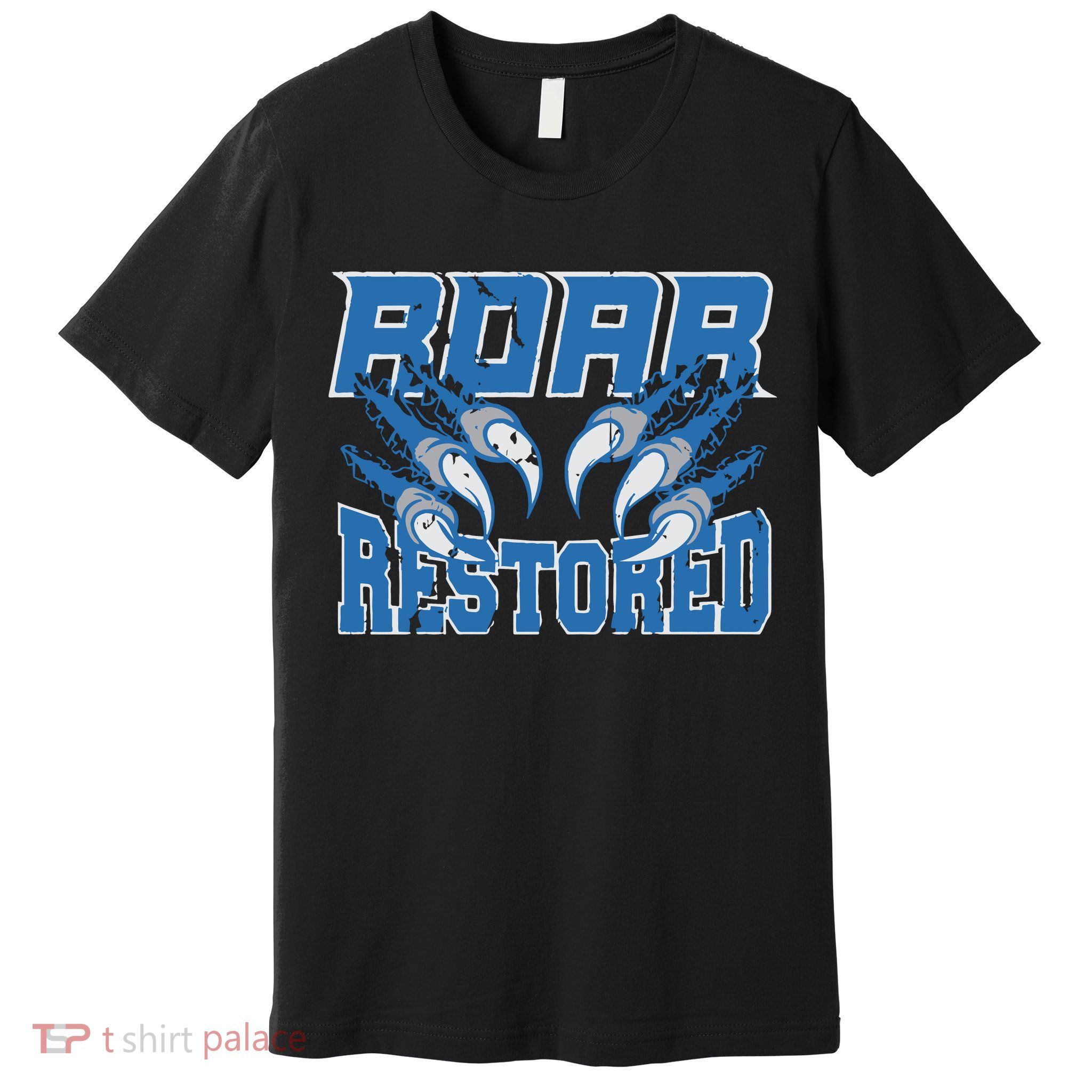Detroit Lion Roar Restored Premium T-Shirt