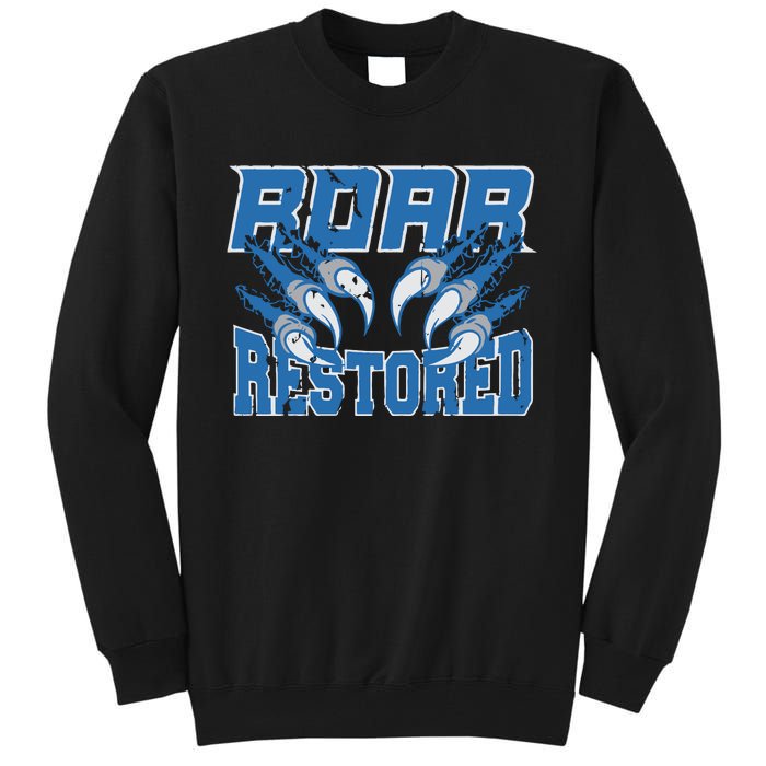 Detroit Lion Roar Restored Tall Sweatshirt