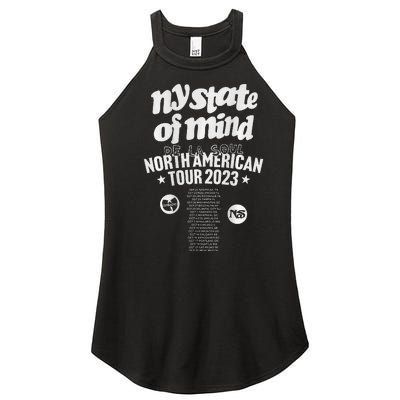 De La Soul Ny State Of Mind Women’s Perfect Tri Rocker Tank