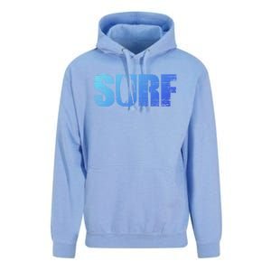 Distressed Look Surfing Gift For Surfers Cute Gift Unisex Surf Hoodie