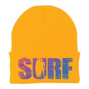 Distressed Look Surfing Gift For Surfers Cute Gift Knit Cap Winter Beanie