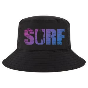 Distressed Look Surfing Gift For Surfers Cute Gift Cool Comfort Performance Bucket Hat