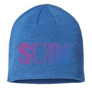 Distressed Look Surfing Gift For Surfers Cute Gift Sustainable Beanie