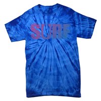 Distressed Look Surfing Gift For Surfers Cute Gift Tie-Dye T-Shirt