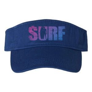 Distressed Look Surfing Gift For Surfers Cute Gift Valucap Bio-Washed Visor