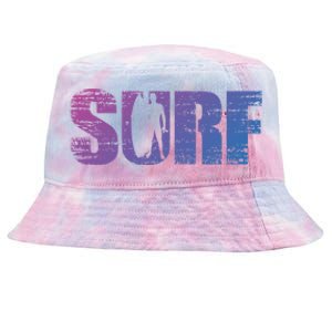 Distressed Look Surfing Gift For Surfers Cute Gift Tie-Dyed Bucket Hat