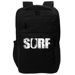 Distressed Look Surfing Gift For Surfers Cute Gift Impact Tech Backpack