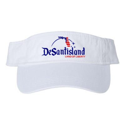 DeSantisLand Land State Of Liberty Florida Map Patriotic Visor